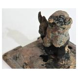 LL-ST - Vintage Cast Iron Censer Incense Burner With Foo Dog Lid