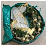LL-ST - Peace on Earth Holiday Wreath With Carrying Case