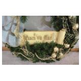 LL-ST - Peace on Earth Holiday Wreath With Carrying Case