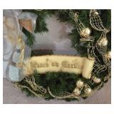 LL-ST - Peace on Earth Holiday Wreath With Carrying Case