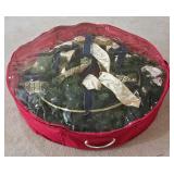 LL-ST - Christmas Wreath With Angel, Horn & Carrying Case