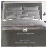 LL-FR - Hotel Collection King Coverlet - New in Package