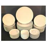 K - Vintage Johann Haviland Bavaria China Dinnerware Set (Lot of 83)