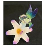 K - Glass Baron Hummingbird Rose Vine, Hummingbirds in Love & Vanity Tray Mixed Lot
