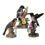 K - Bird Figurine Mixed Lot Hadley House & Andrea