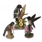 K - Bird Figurine Mixed Lot Hadley House & Andrea