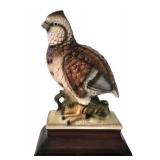 K - Ceramic Bird Figurine Trio UCG Marked