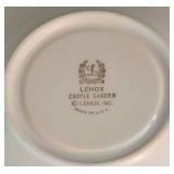 K - Vintage Lenox Castle Garden China Dinner Service (Lot of 62)