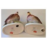 K - Vintage Lefton Bob White Figure Pair KW2002