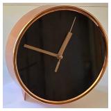 K - Copper Decor Pedestal Bowl, Kettle & Clock Mixed Lot
