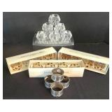 K - Napkin Rings Mixed Lot (Lot of 24)