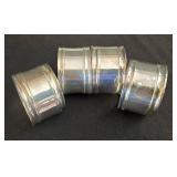K - Napkin Rings Mixed Lot (Lot of 24)