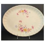 K - Vintage Bone China Floral Serving Pieces Mixed Lot