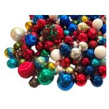 LL-ST - Christmas Tree Ornament Mixed Lot Assorted Globe Baubles