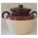 K - Bean Crock & Soup Mugs McCoy Pottery (Lot of 5)