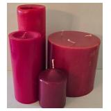 K - Candle Assortment - Yankee, Woodbridge, JoyBrite & Birch Holder