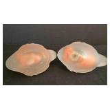 K - Swan Trinket Dish & Candle Holder Set Lenox Rose (4 Pieces)