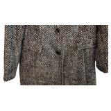 MBR - Women's Coat Larry Levine Petite XL Herringbone