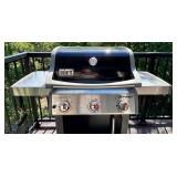 Weber Spirit Gas Grill With Cover & Propane Tank