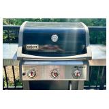 Weber Spirit Gas Grill With Cover & Propane Tank