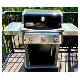Weber Spirit Gas Grill With Cover & Propane Tank