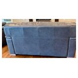 Digio Leather Collection Sofa & Ottoman Set - Matches Lot 3