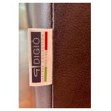 Digio Leather Chair With Pillow - Matches lot 2