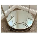 Glass & Metal Bar Cart