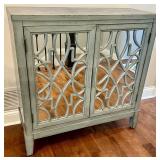 Entryway Accent Cabinet with mirrored doors