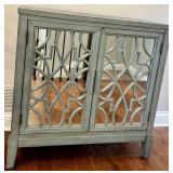 Entryway Accent Cabinet with mirrored doors