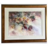 Framed Floral Watercolor