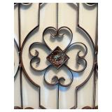 Wrought Iron Wall Decor Panel