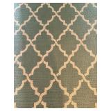 Monaco Ocean Port Turquoise Sand Area Rug