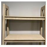 Light Wood Bookcase With Drawer