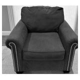 Ashley Furniture Grey Accent Chair - Matches lot 20
