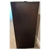 Black Three-Drawer Dresser