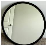 Round Metal Wall Mirror