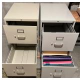 Metal 2-Drawer File Cabinets