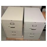 Metal 2-Drawer File Cabinets