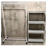Closet Rack & 4-Shelf Storage Unit