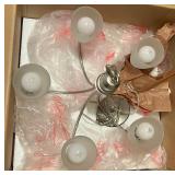 5-Light Brushed Nickel Chandelier