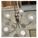 5-Light Brushed Nickel Chandelier