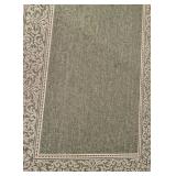 Green Patterned Area Rug