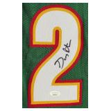 Gary Payton Autographed w/ JSA COA Custom "The Glove" Basketball Jersey