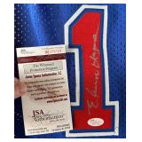 Elvin Hayes Autographed w/ JSA COA Washington Bulletts Basketball Jersey