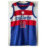 Elvin Hayes Autographed w/ JSA COA Washington Bulletts Basketball Jersey