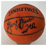 George Gervin Autographed Mini Spalding Basketball