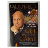 Cal Ripken Jr. Autographed "Get in the Game" Baseball Book