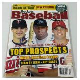 Joe Mauer Autographed Beckett Magazine - Minnesota Twins Baseball