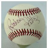 Richard Petty Autographed Baseball Rawlings OMLB Manfred Jr. Ball